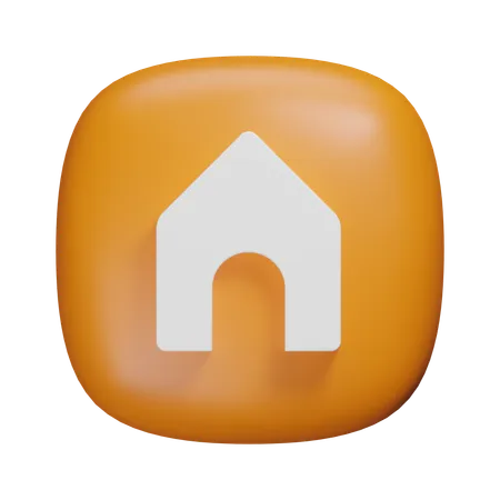 Maison  3D Icon