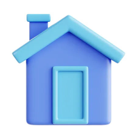 Maison  3D Icon