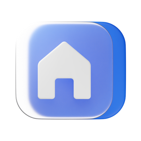 Maison  3D Icon