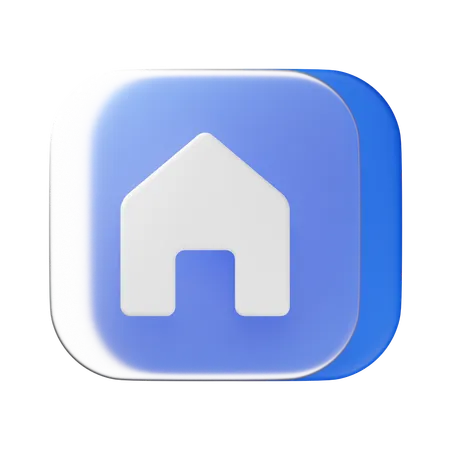 Maison  3D Icon