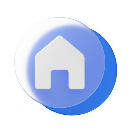 Maison  3D Icon