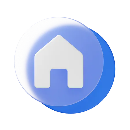 Maison  3D Icon