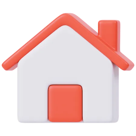 Maison  3D Icon