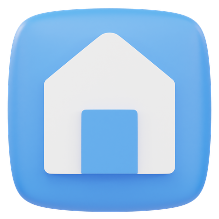 Maison  3D Icon