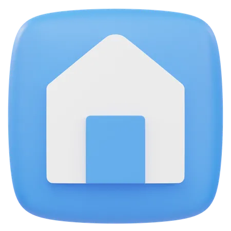 Maison  3D Icon