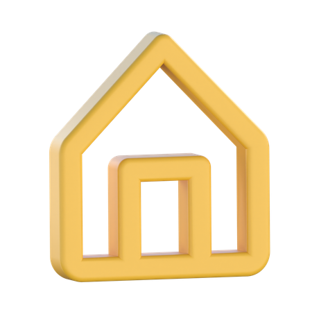 Maison  3D Icon