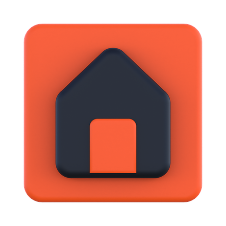 Maison  3D Icon