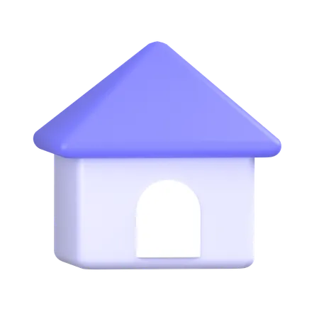 Maison  3D Icon