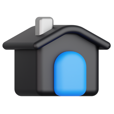 Maison  3D Icon