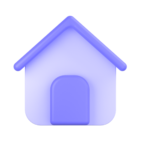 Maison  3D Icon