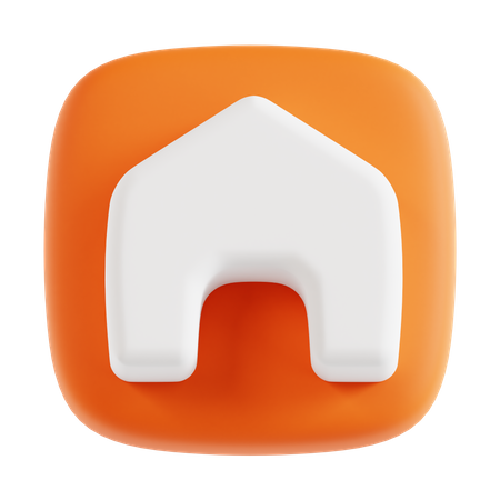 Maison  3D Icon