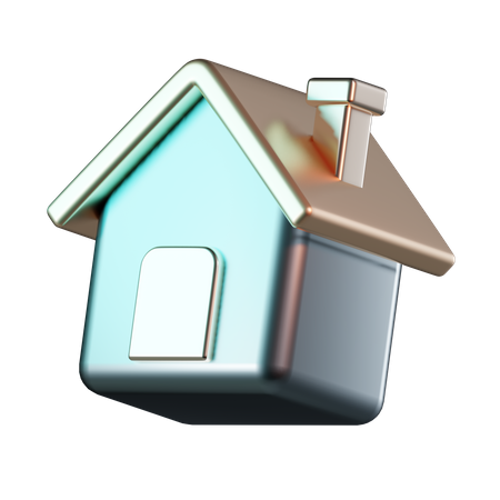 Maison  3D Icon