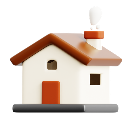 Maison  3D Icon