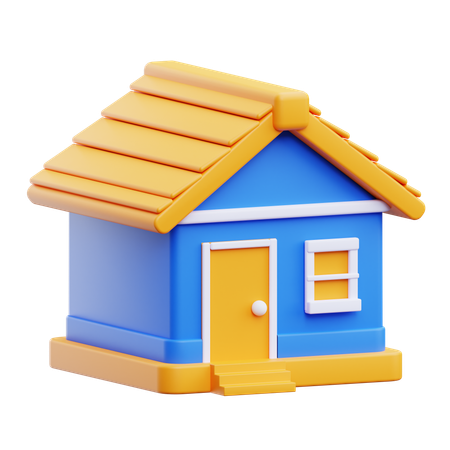 Maison  3D Icon