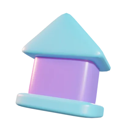 Maison  3D Icon