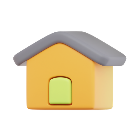 Maison  3D Icon