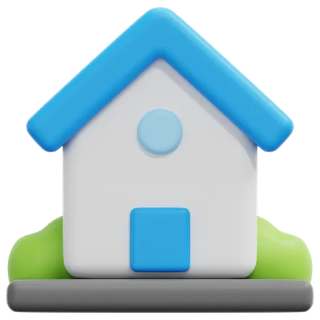 Maison  3D Icon