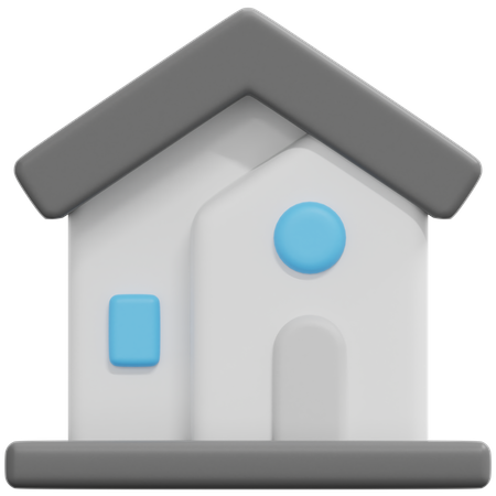 Maison  3D Icon