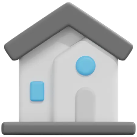 Maison  3D Icon