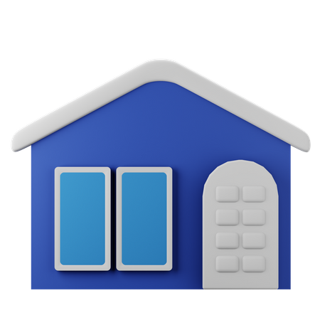 Maison  3D Icon