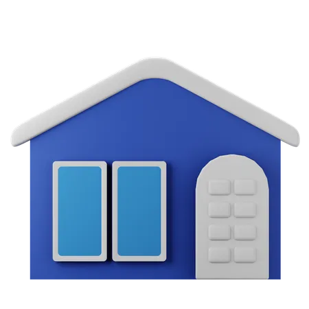 Maison  3D Icon