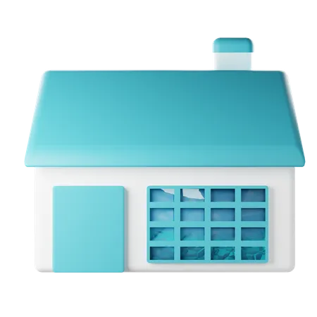 Maison  3D Icon