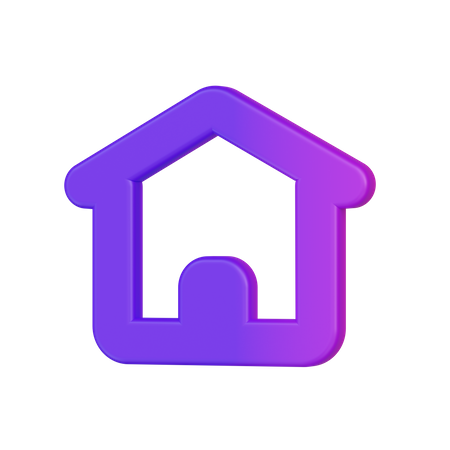 Maison  3D Icon