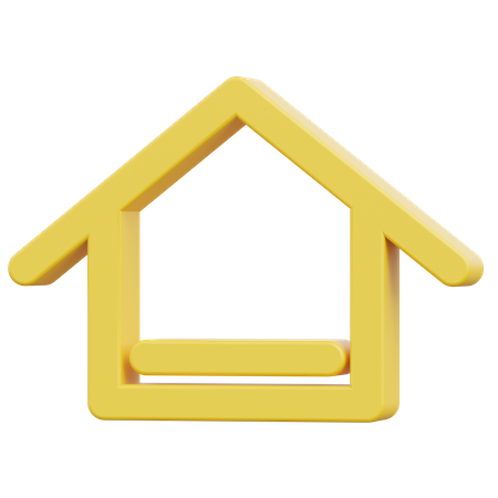 Maison  3D Icon