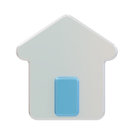 Maison  3D Icon