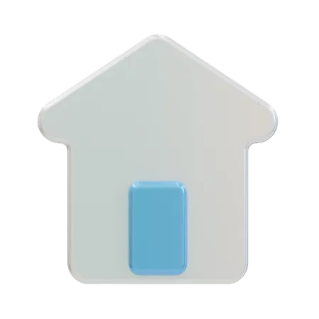 Maison  3D Icon