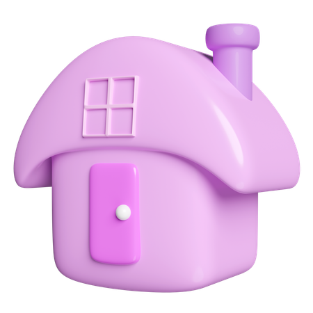 Maison  3D Icon