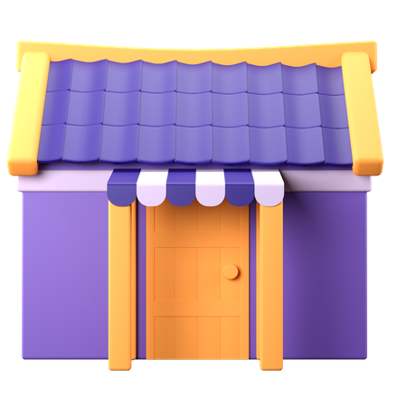 Maison  3D Icon