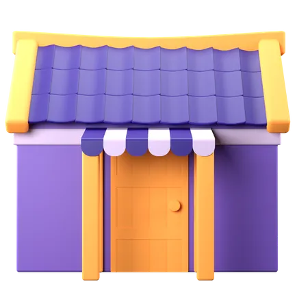 Maison  3D Icon