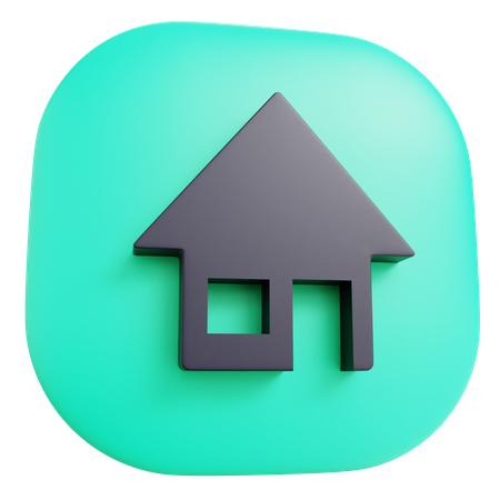 Maison  3D Icon