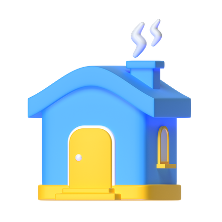 Maison  3D Icon