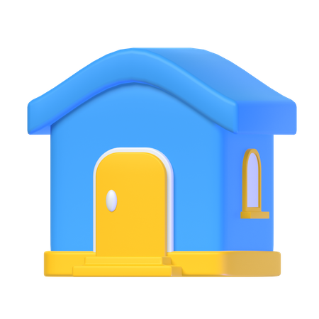 Maison  3D Icon