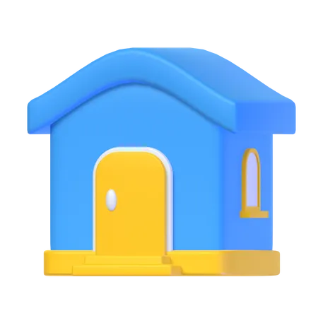 Maison  3D Icon