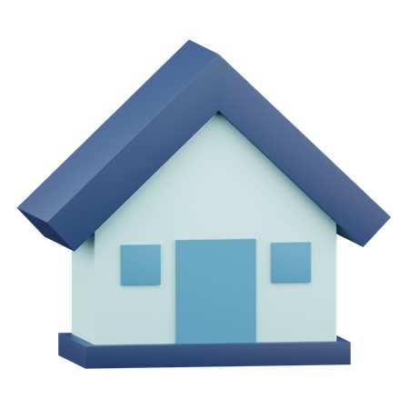 Maison  3D Icon