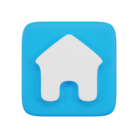 Maison  3D Icon