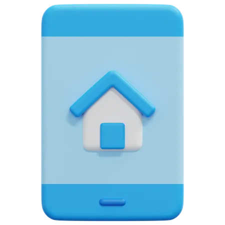 Maison en ligne  3D Icon