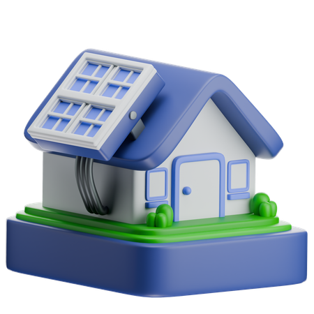 Maison intelligente  3D Icon
