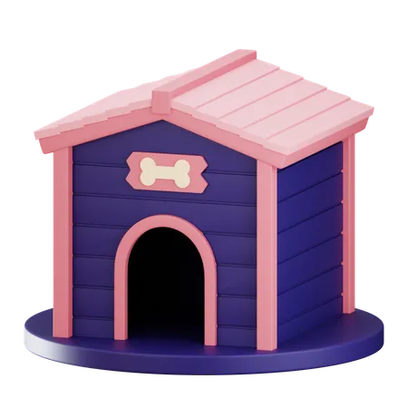 Maison pour animaux de compagnie  3D Icon
