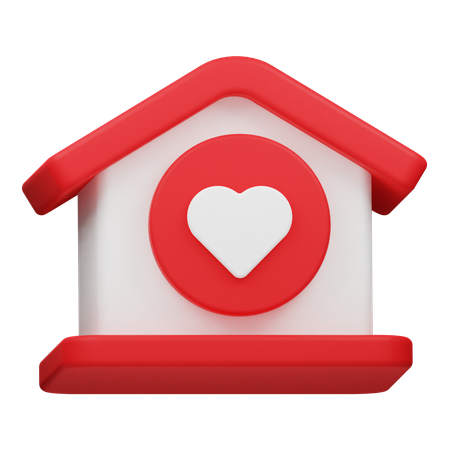 Maison préférée  3D Icon