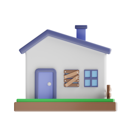 Réparation de maison  3D Illustration