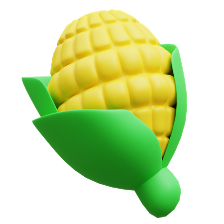 Maíz  3D Icon