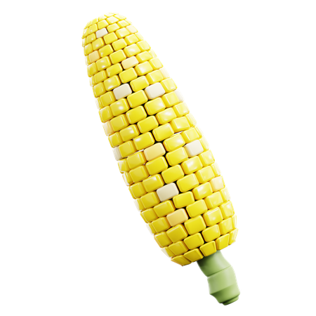 Maíz  3D Icon