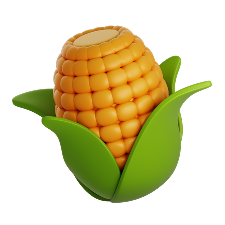 Maíz  3D Icon