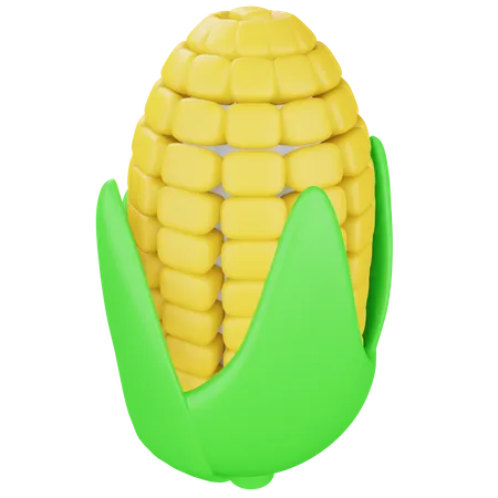 Maíz  3D Icon