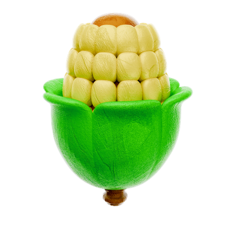 Maize  3D Icon