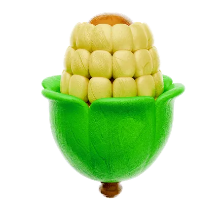 Maize  3D Icon